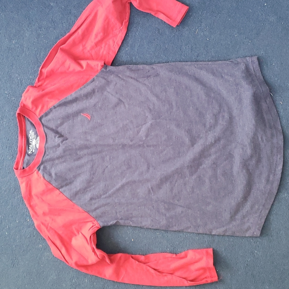 Boys nautica shirt size 18-20